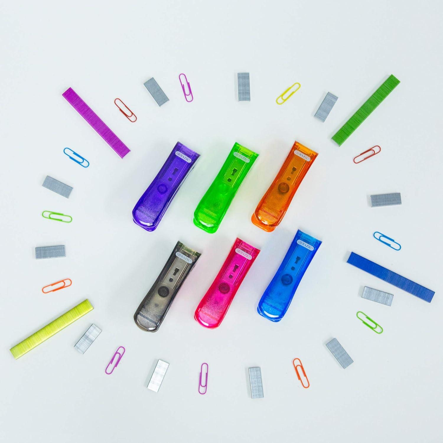 Grapas Estándar BAZIC 26/6 Plateadas 5000 Unidades