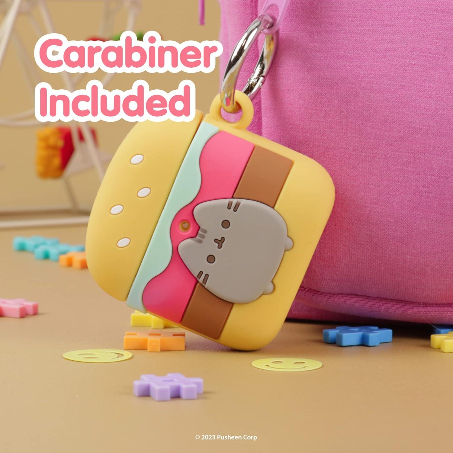 Funda Silicona iFace Pusheen para AirPods 1 y 2 - Hamburguesa