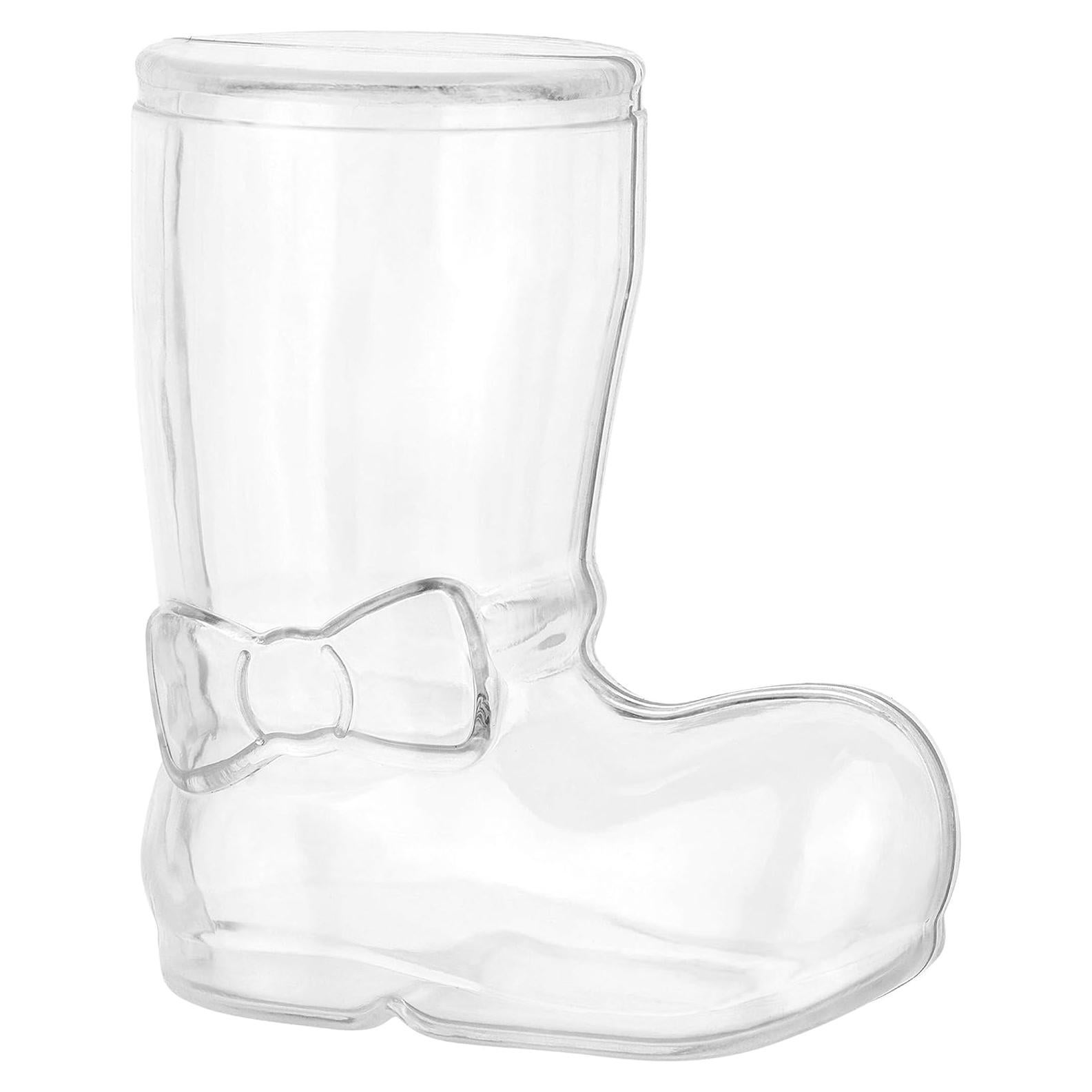 Cajas de Caramelo Acrílicas Hammont - Botín de Navidad - 12 Unidades