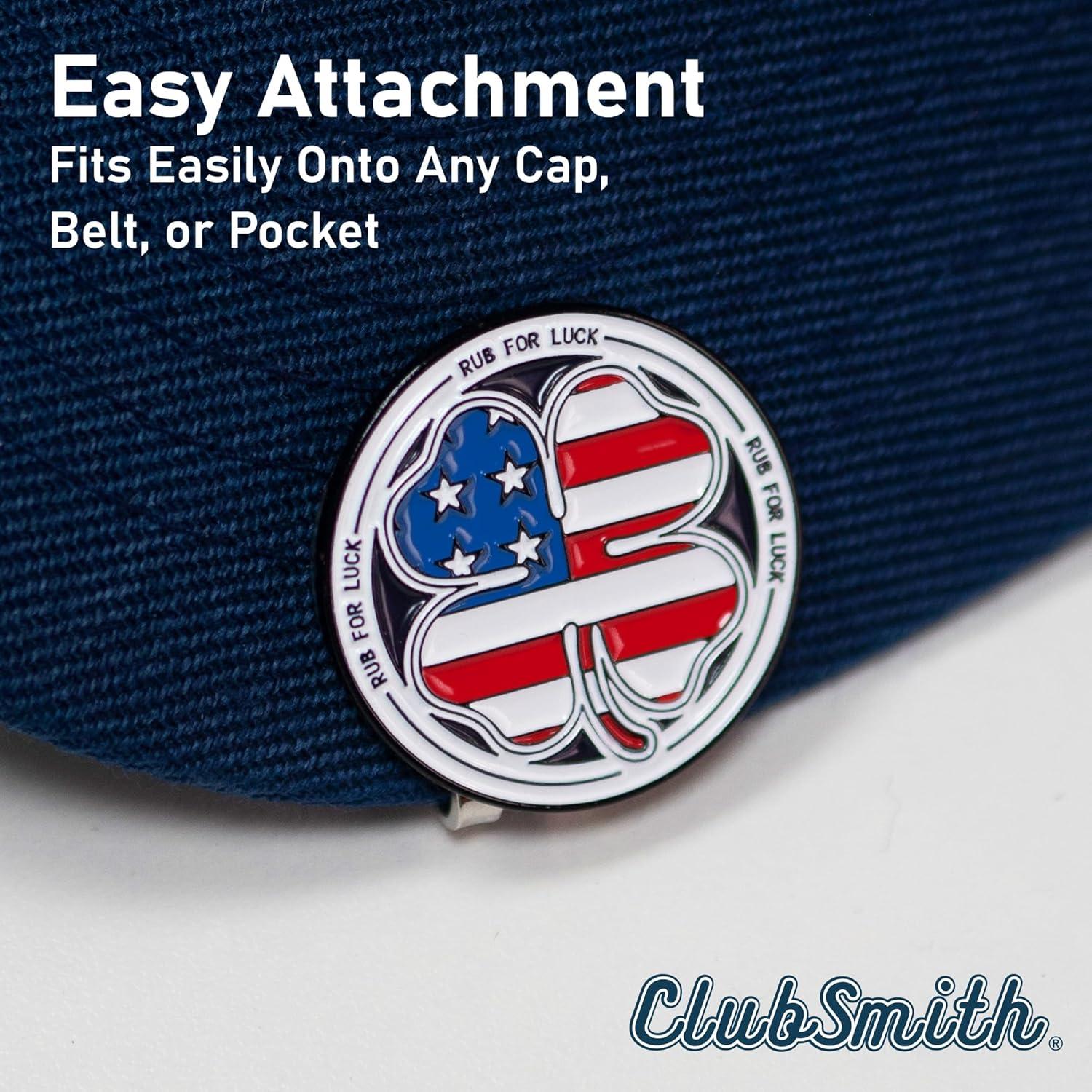 Marcador de Pelota de Golf ClubSmith® con Clip Magnético 3.18 cm