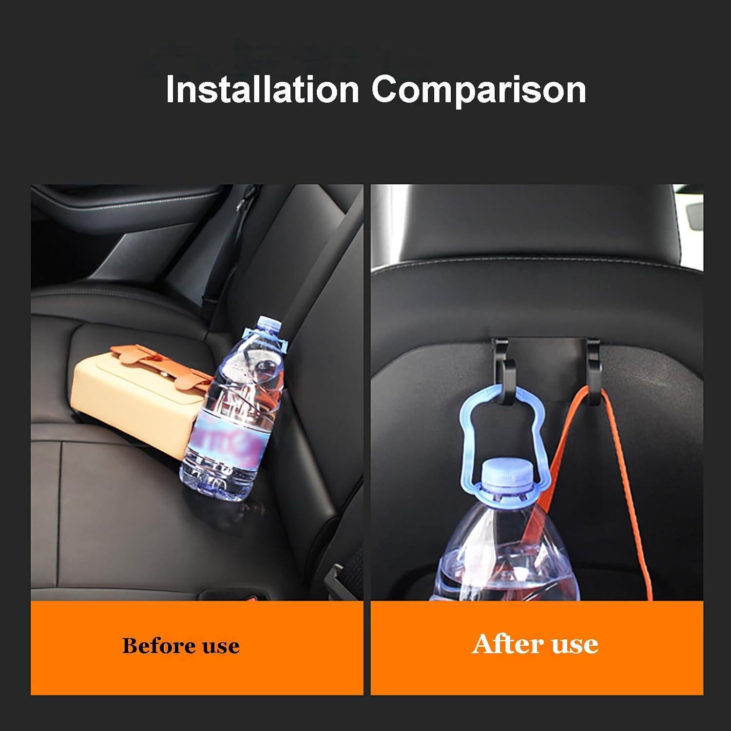 Ganchos Plegables para Asiento Tesla Model 3 Y OATSBASF - 2 Piezas