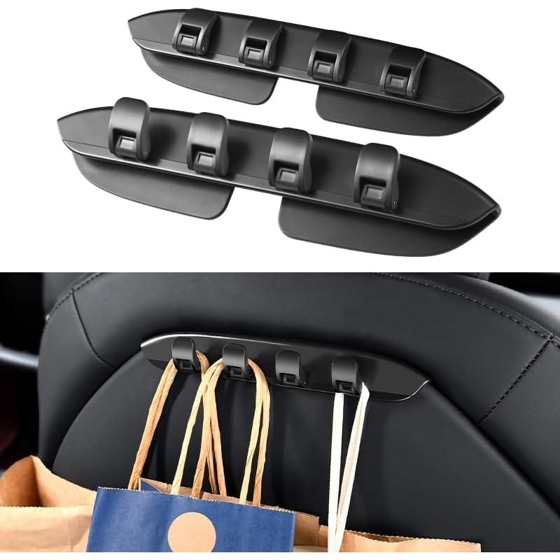 Organizador de Reposacabezas OATSBASF para Tesla Model Y y 3 - 2Pack