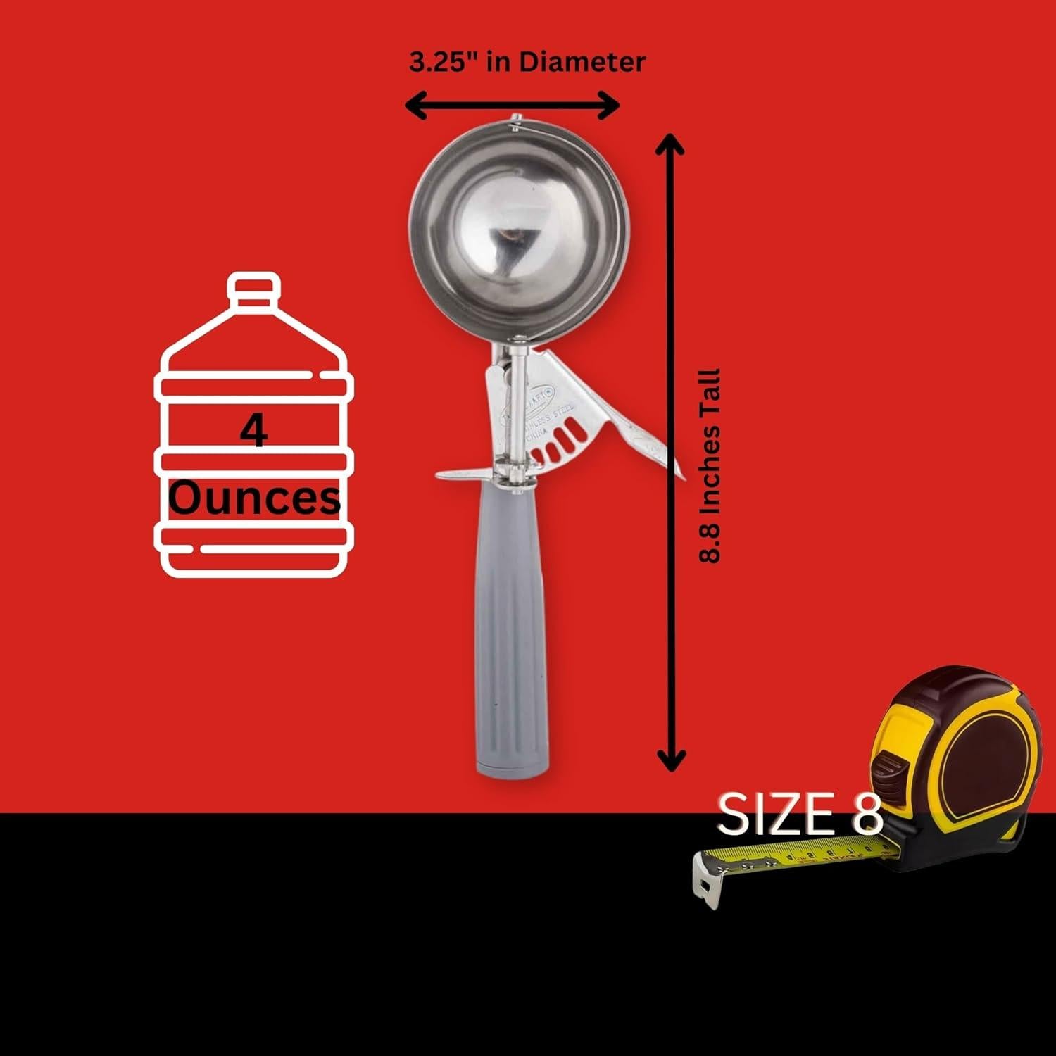 Cucharón Disher TableCraft 2108 113.4 g Acero Inoxidable