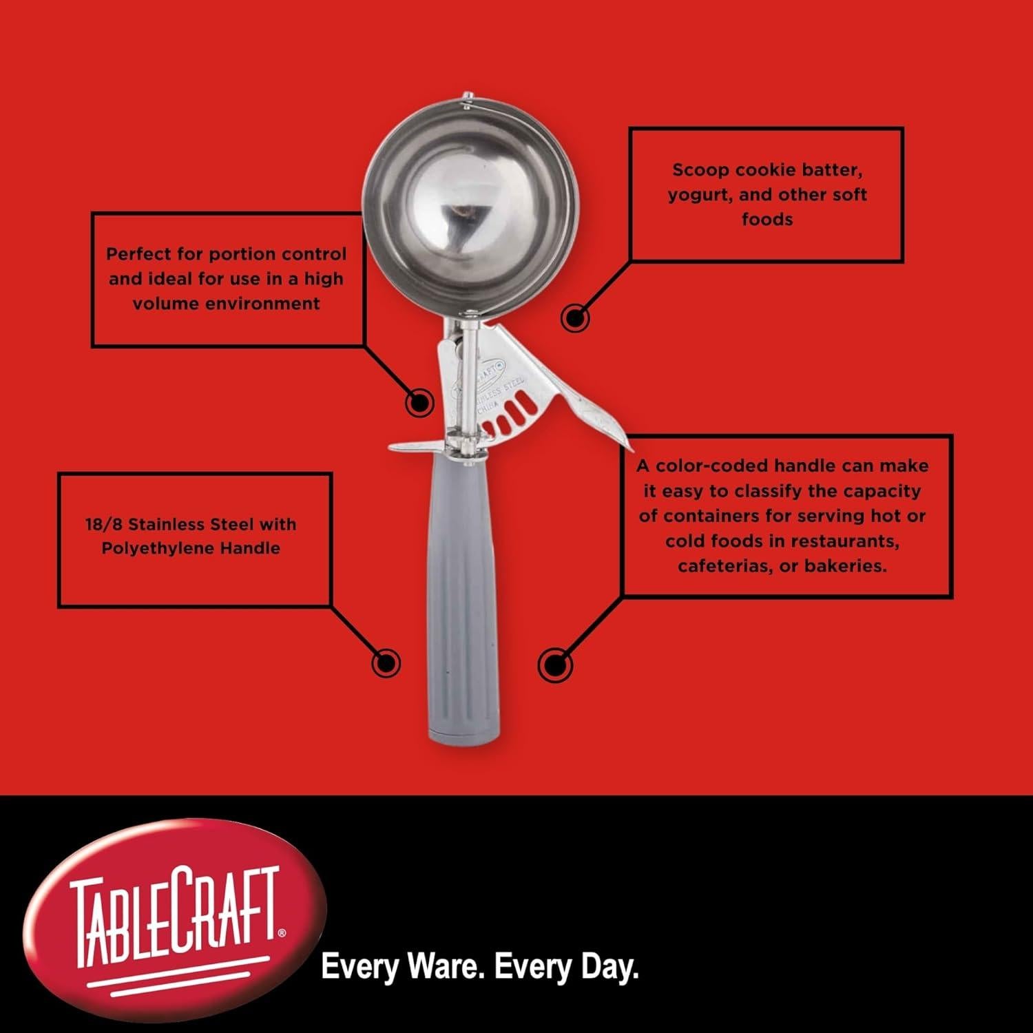 Cucharón Disher TableCraft 2108 113.4 g Acero Inoxidable