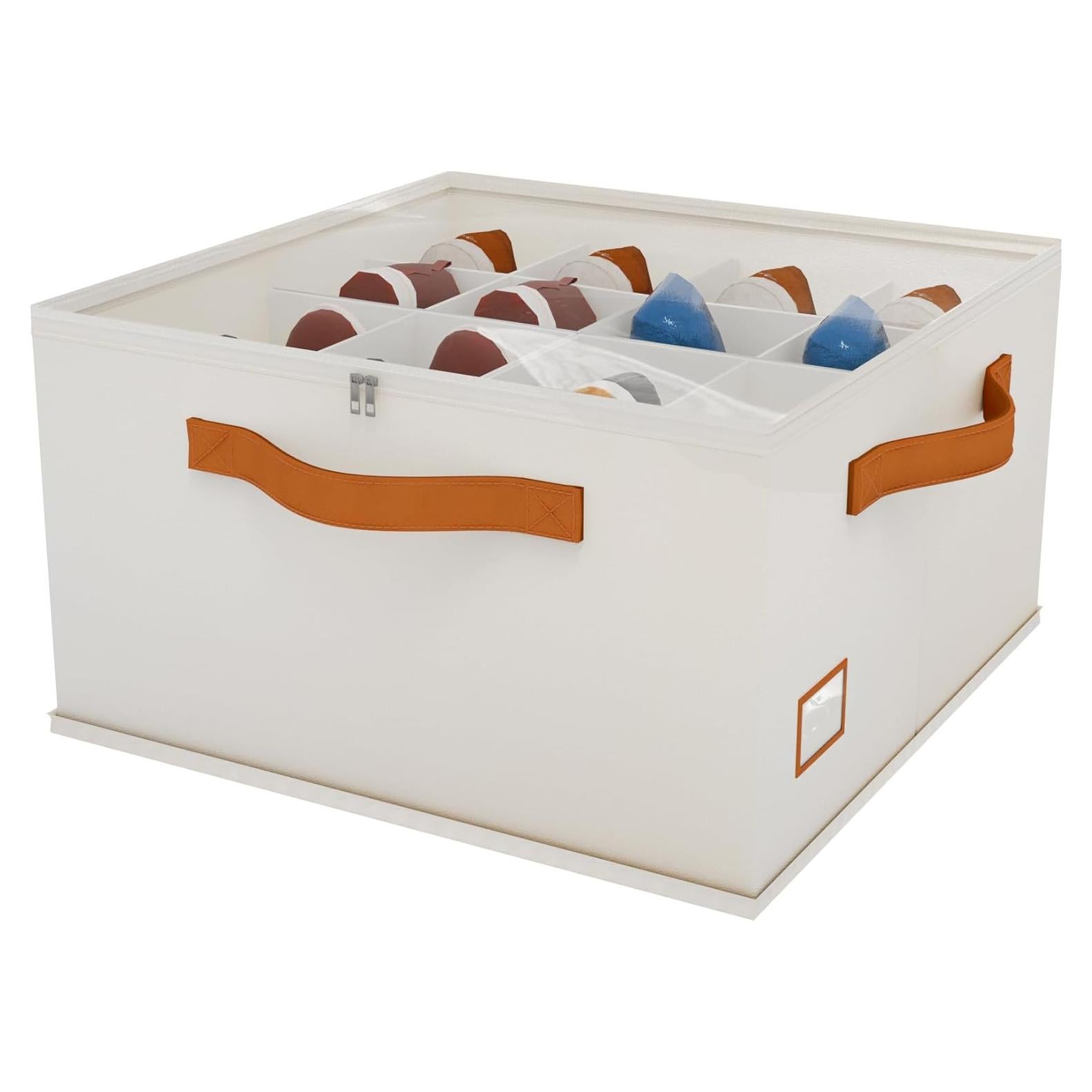 Organizador de Zapatos Atsuhut Beige Pro 16 Pares Plegable
