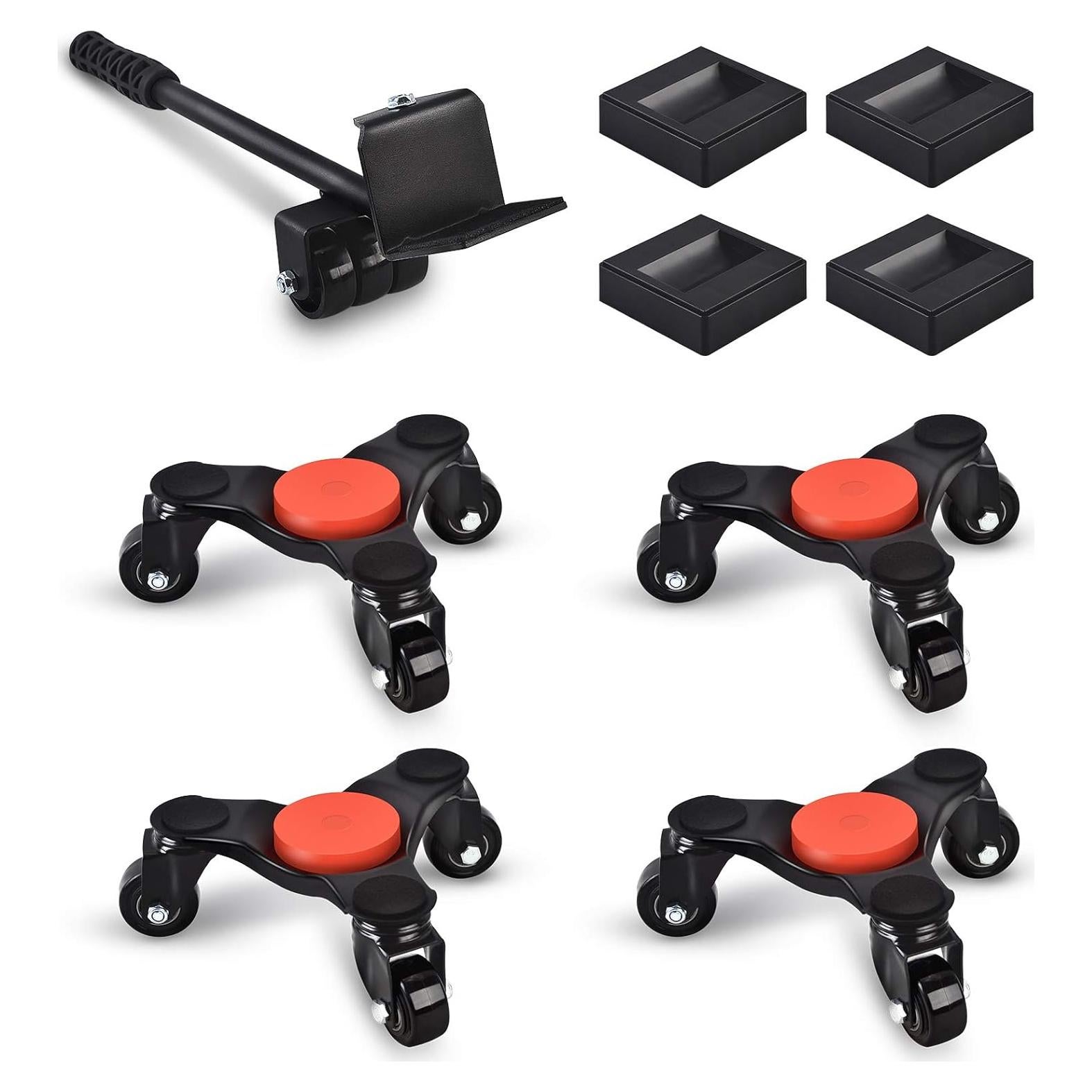 Carro de Mudanza Ronlap con Ruedas de 10 cm y Elevador