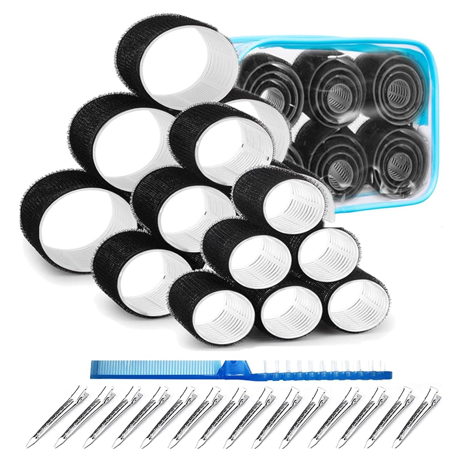 Juego de Rulos para Cabello ROPIKIS 18 Piezas Sin Calor