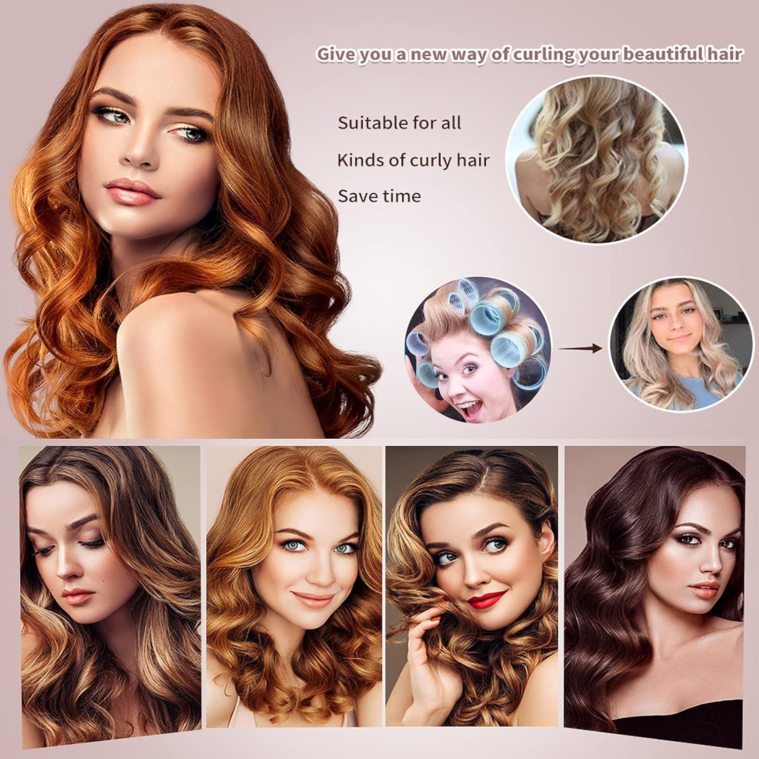 Juego de Rulos para Cabello ROPIKIS 18 Piezas Sin Calor