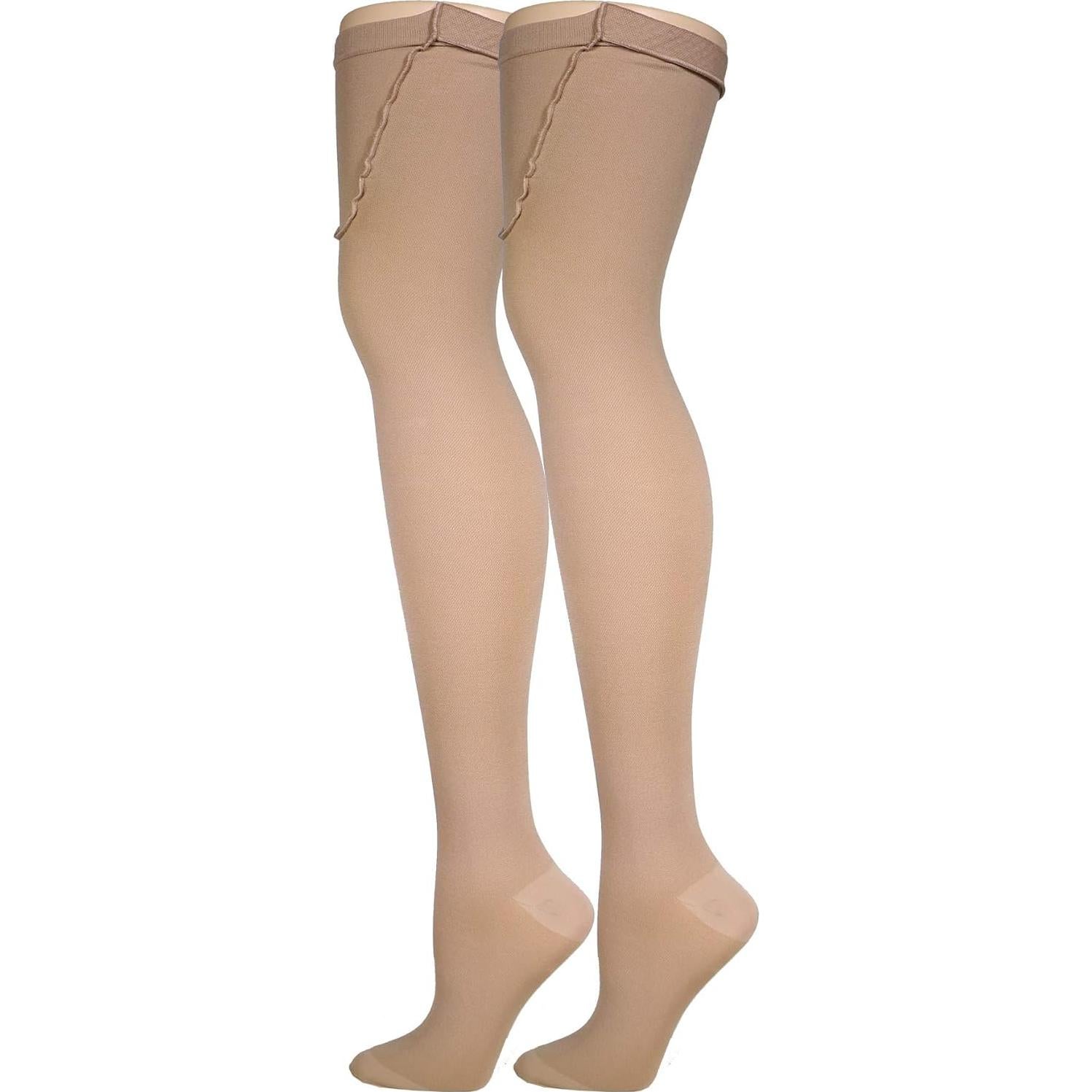 Medias Quirúrgicas Truform 8810, Compresión 18 mmHg, Beige, Pequeño