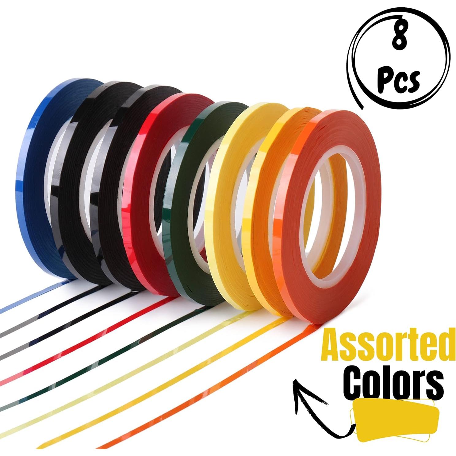 Cinta para Pizarra Blanca Mr. Pen, Paquete de 8 Colores Variados