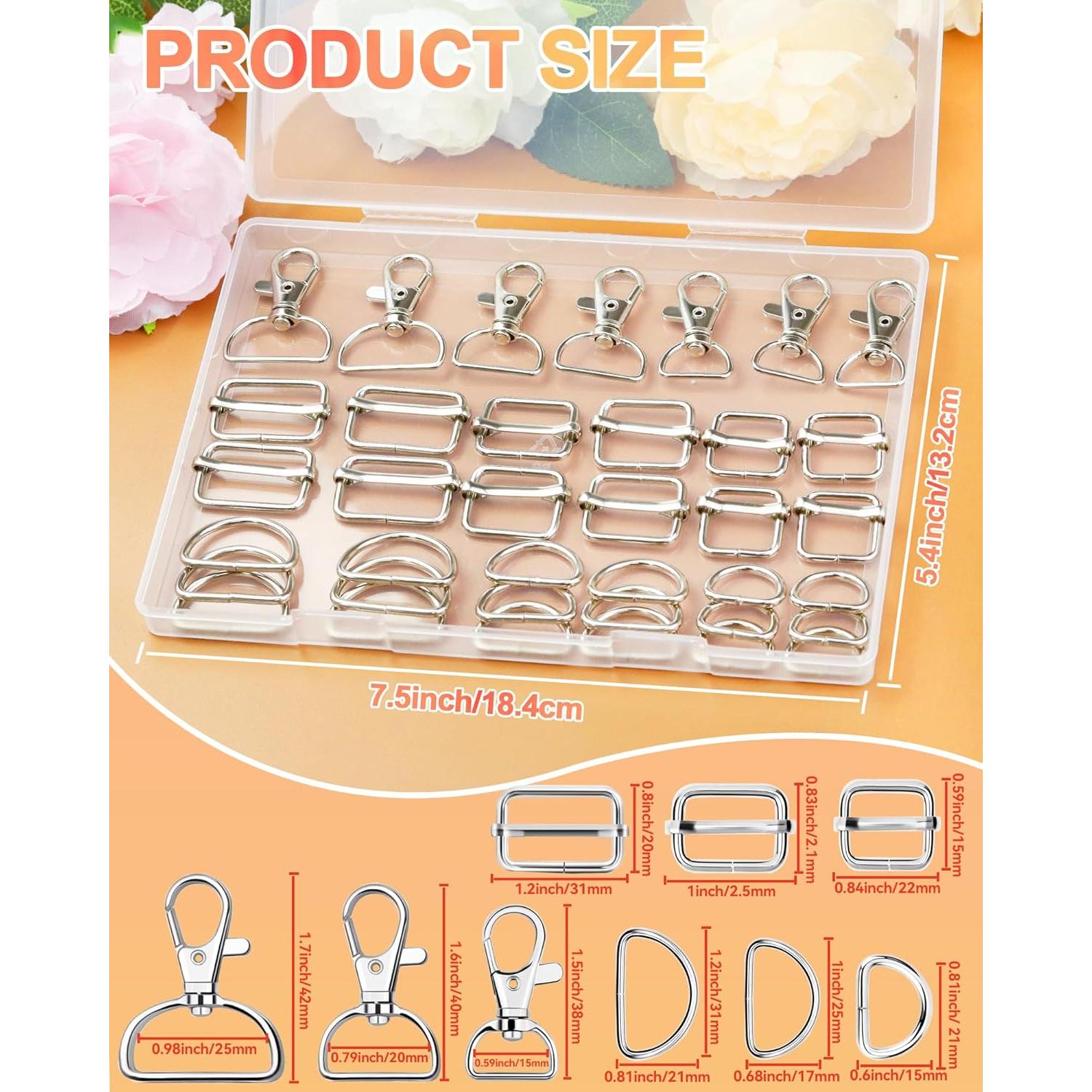 Kit de 90 Ganchos Giratorios FIVEIZERO - Hardware para Bolsos