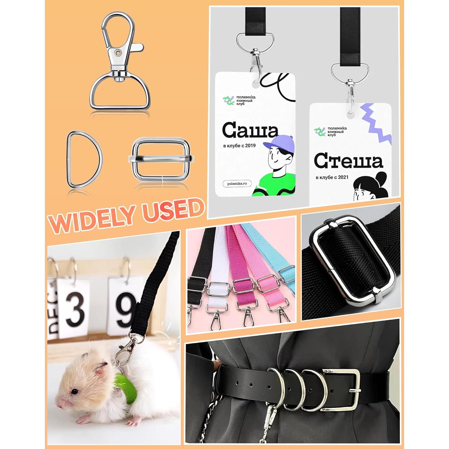 Kit de 90 Ganchos Giratorios FIVEIZERO - Hardware para Bolsos