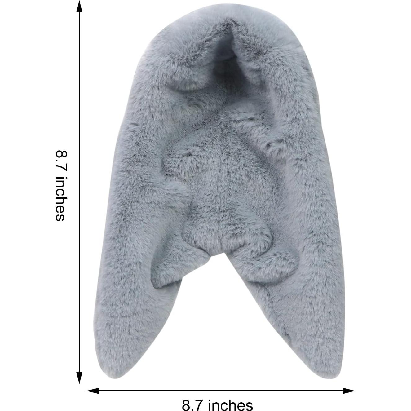 Manta Acogedora para Aves Wontee Mediana Gris 21.9x21.9 cm