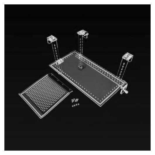 Plataforma de Sol para Tortugas AnRui Acrílico Super Grande