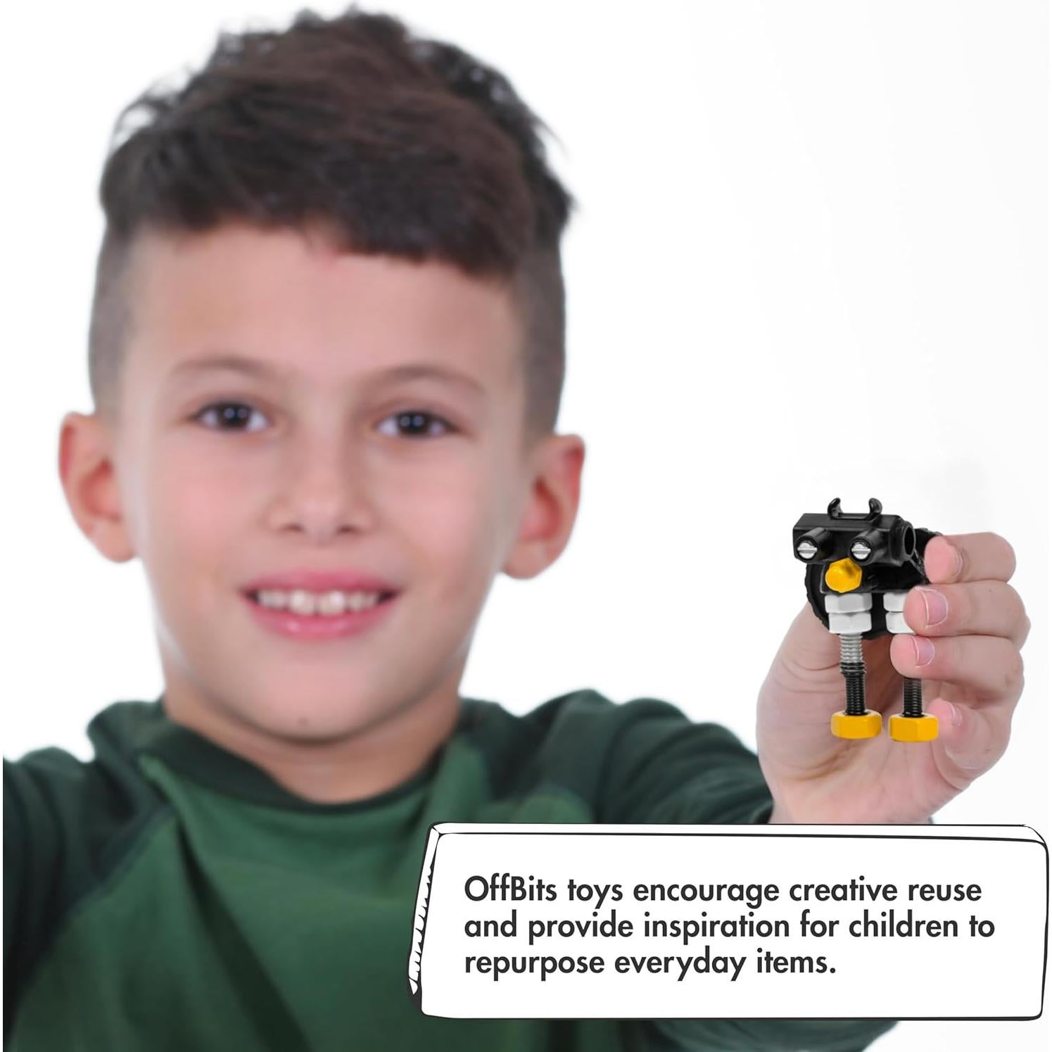 Kit de Construcción OffBits PinguBit - Robot Pingüino Negro