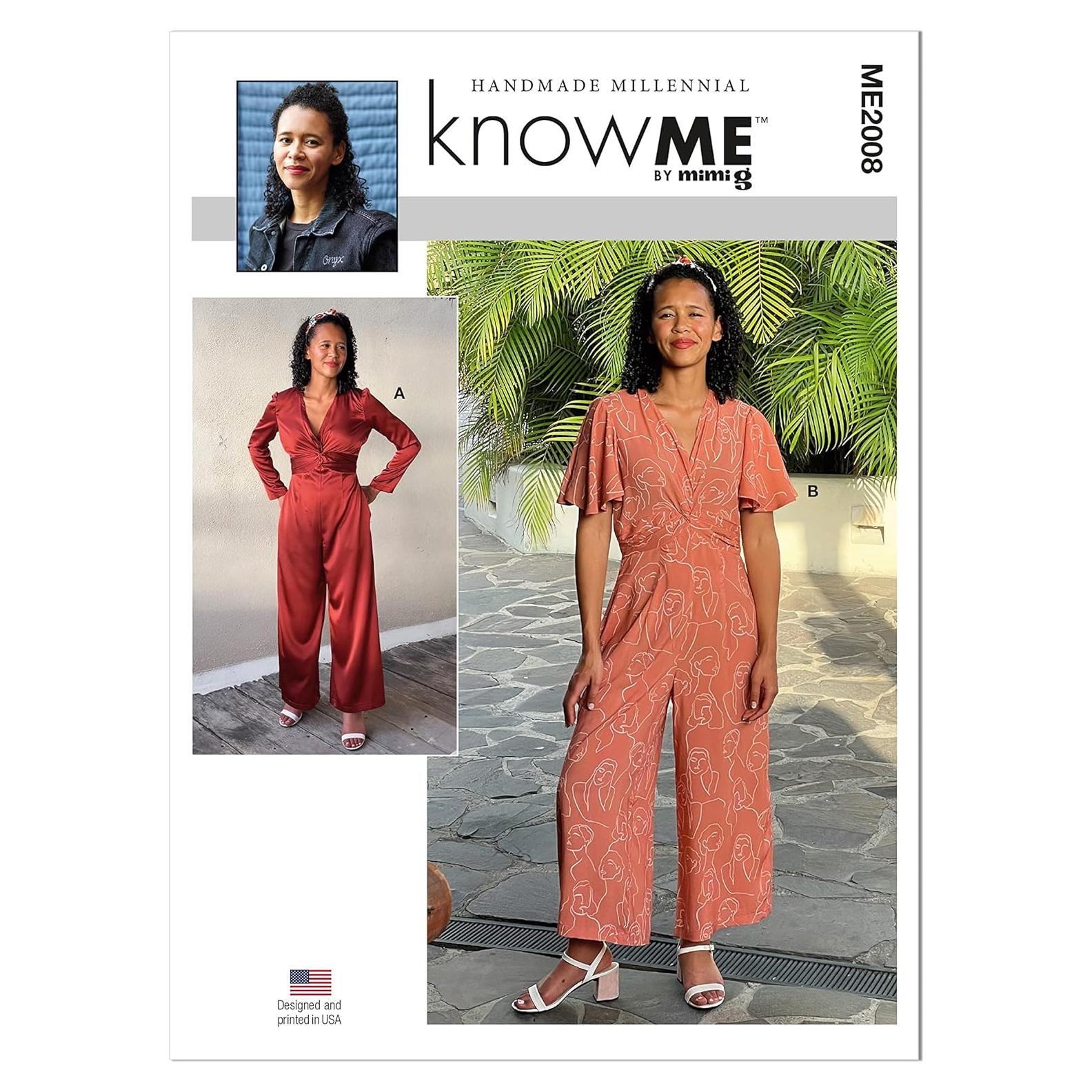 Kit de Patrón de Costura Conóceme McCall's ME2008 Tallas 10-18