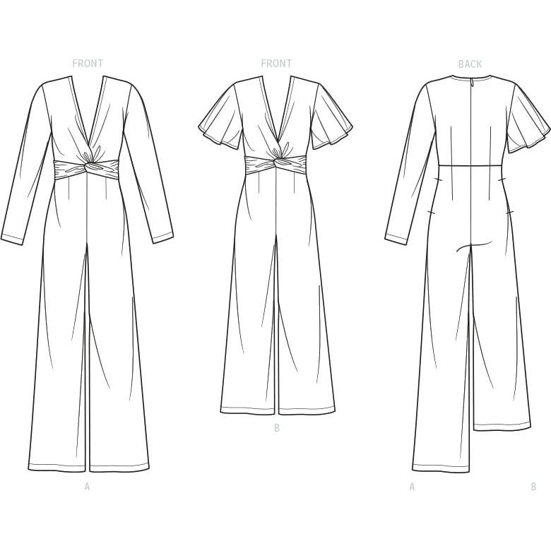 Kit de Patrón de Costura Conóceme McCall's ME2008 Tallas 10-18