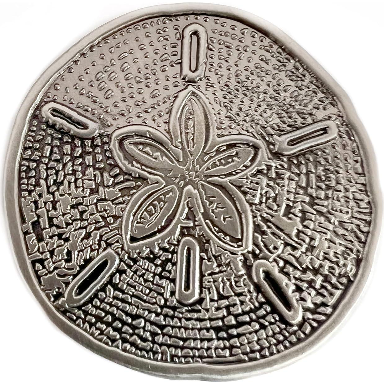 Marcador de Pelota de Golf Magnético Metal Completo con Clip