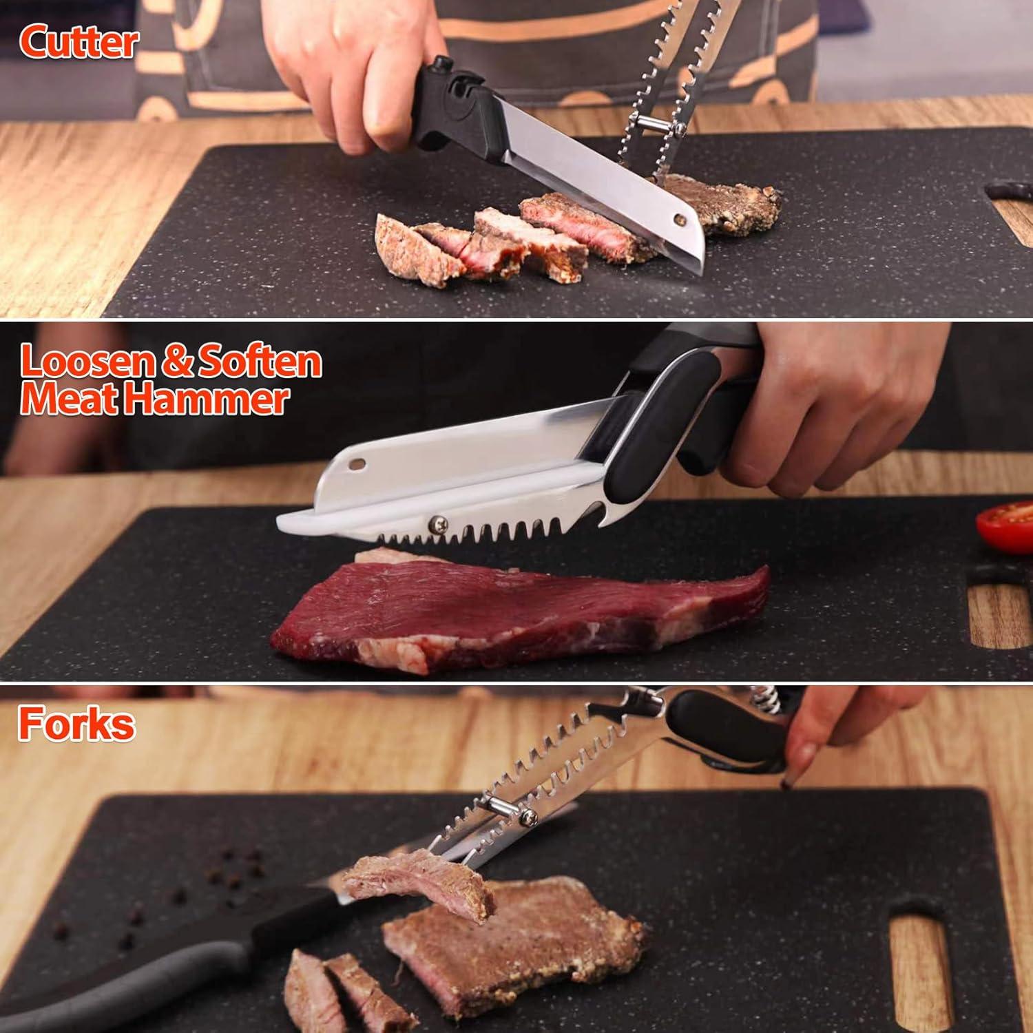 Tijeras de Cocina Multifuncionales XGIZMOO con Tabla de Cortar