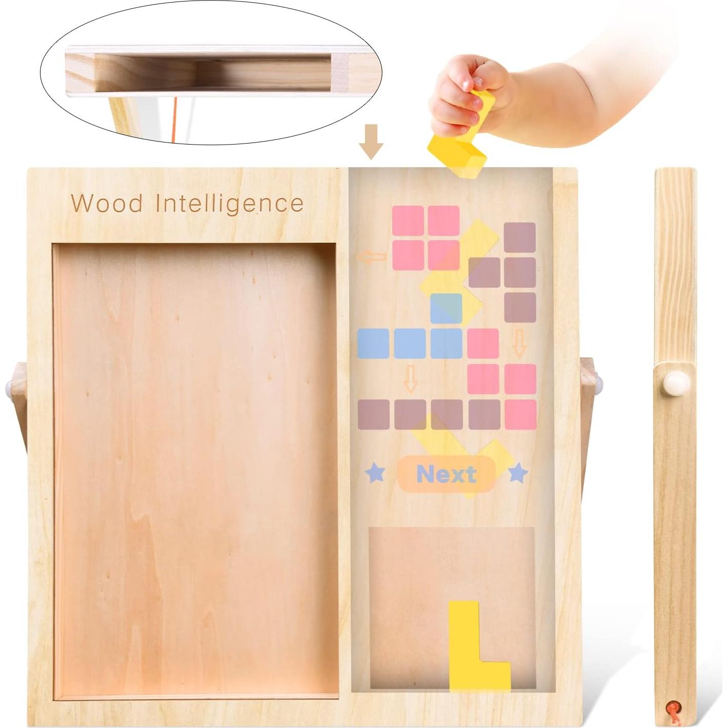 Rompecabezas de Madera FFTROC 40 Piezas para Niños 3-10 Años