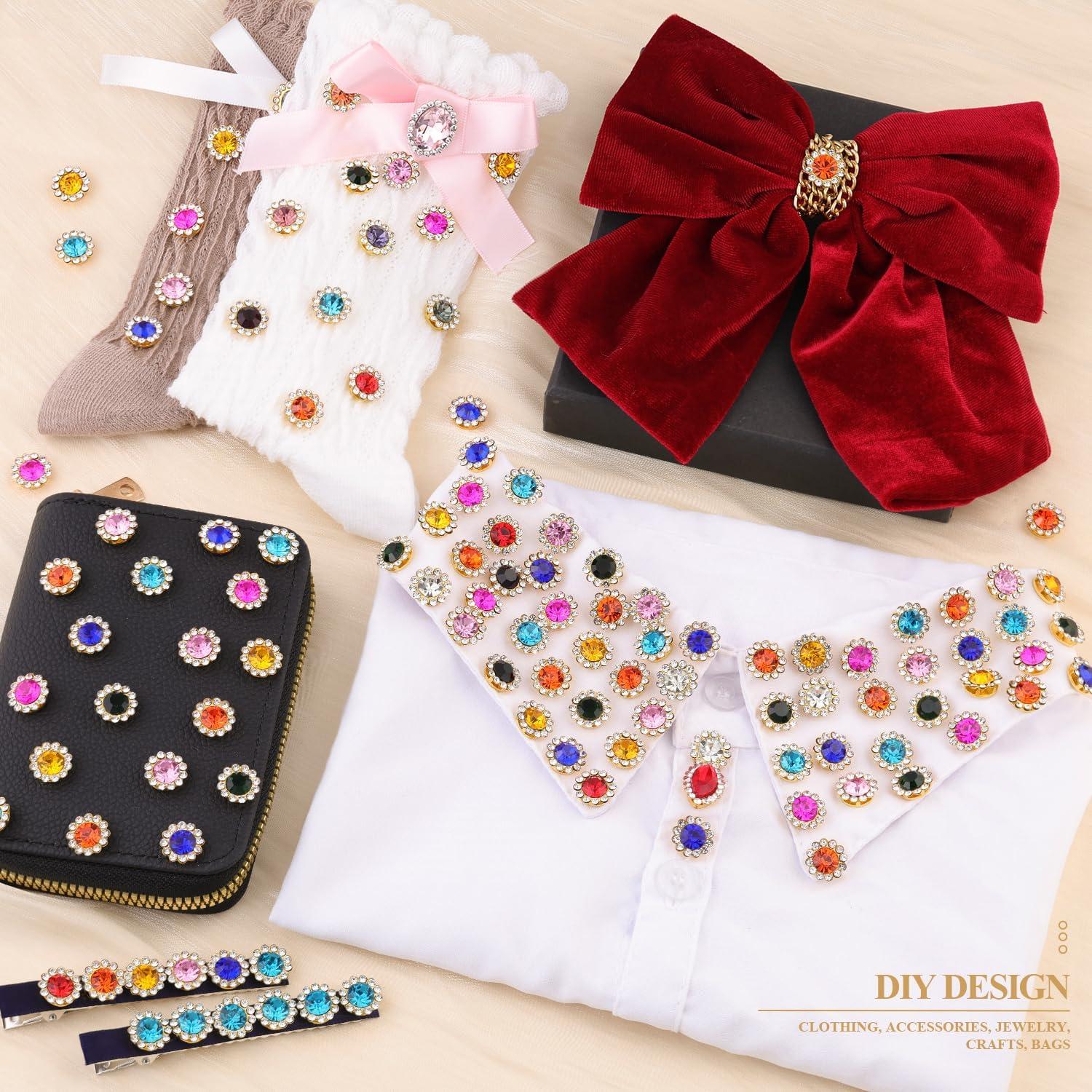 150 Strass de Coser Esmeralda 12mm TINKRSTUFF para Decorar