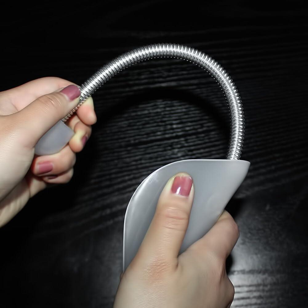 2 Pares de Estiradores de Zapatos Ajustables TOPWEL - Plástico Blanco