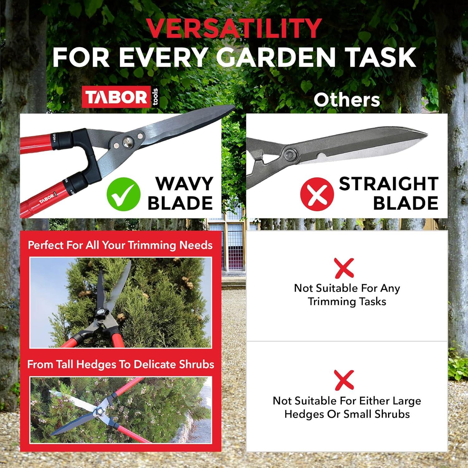 Tijeras de Seto Telescópicas TABOR TOOLS B212A 63.5-83.8 cm