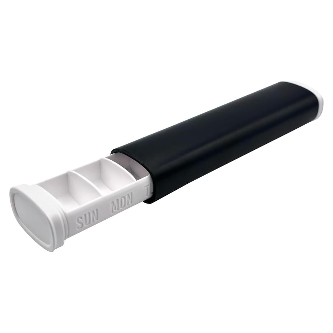 Organizador de Pastillas EZY DOSE Slide 7 Días Libre BPA Negro