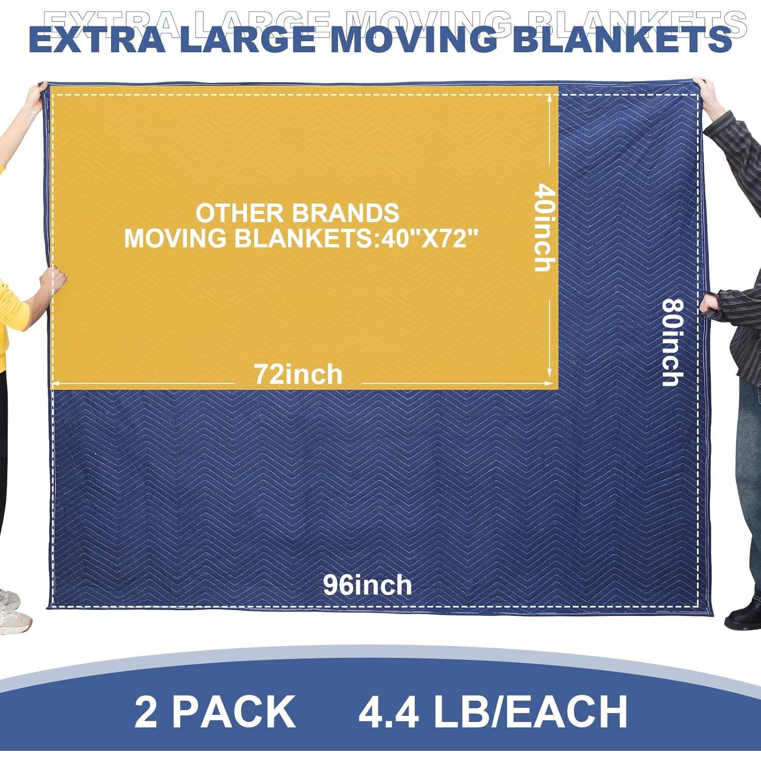 Manteles de Mudanza Peryiter 2 Piezas 243x203 cm 2 kg