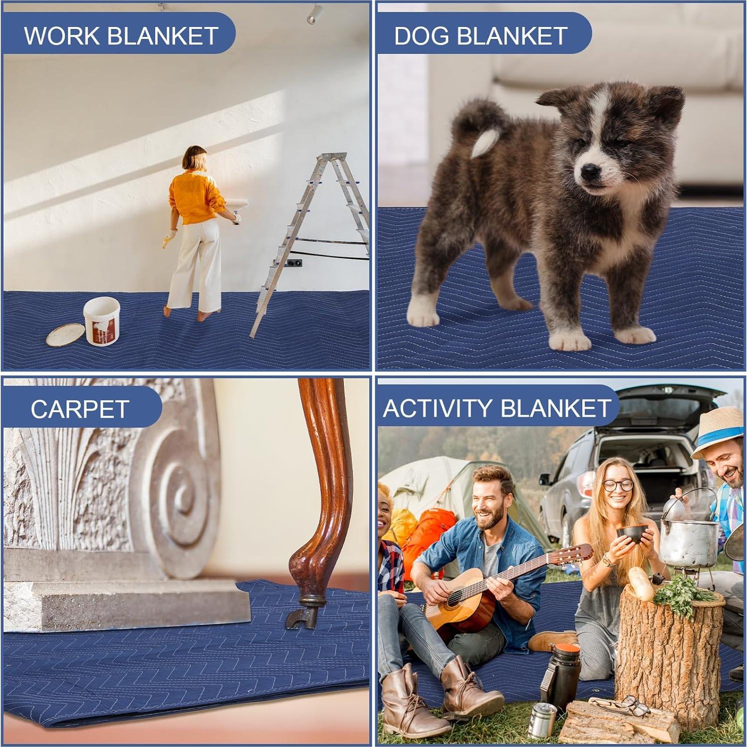 Manteles de Mudanza Peryiter 2 Piezas 243x203 cm 2 kg