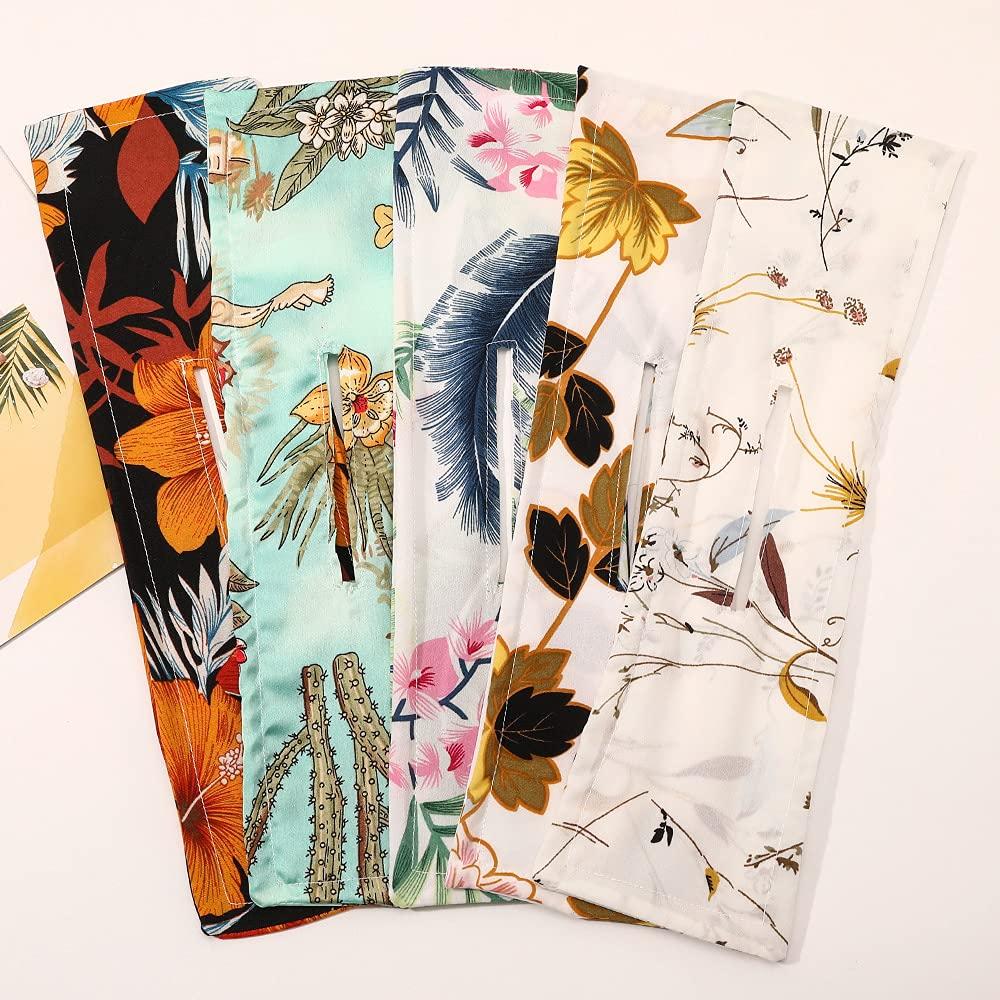 6 Piezas Hacedor de Moño Mágico DINPREY Floral B para Cabello