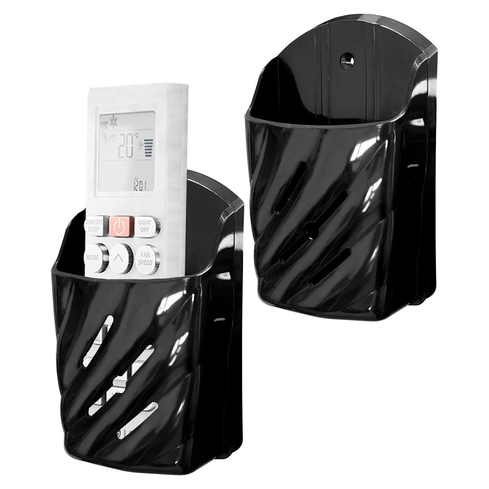 Soporte de Pared para Control Remoto KOXHERO 2 Pcs Negro