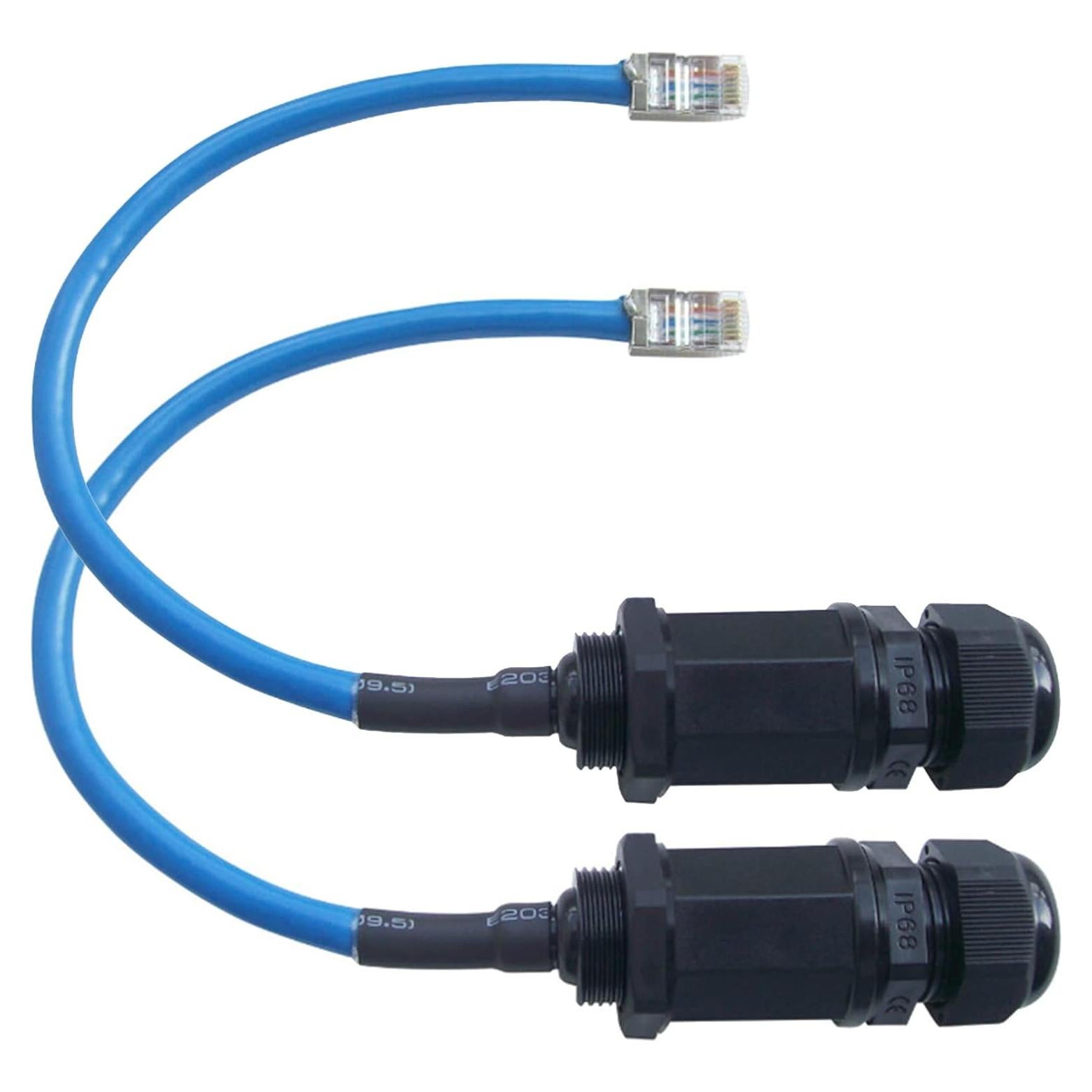 Conector RJ45 M20 Cat6 Blindado a Prueba de Agua PENGLIN