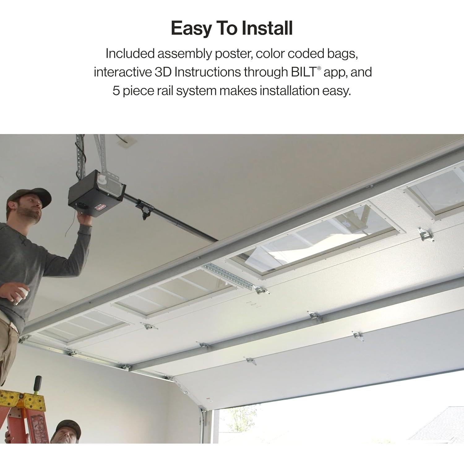 Abridor de Puerta de Garaje Genie 3/4 HPc con Respaldo de Batería