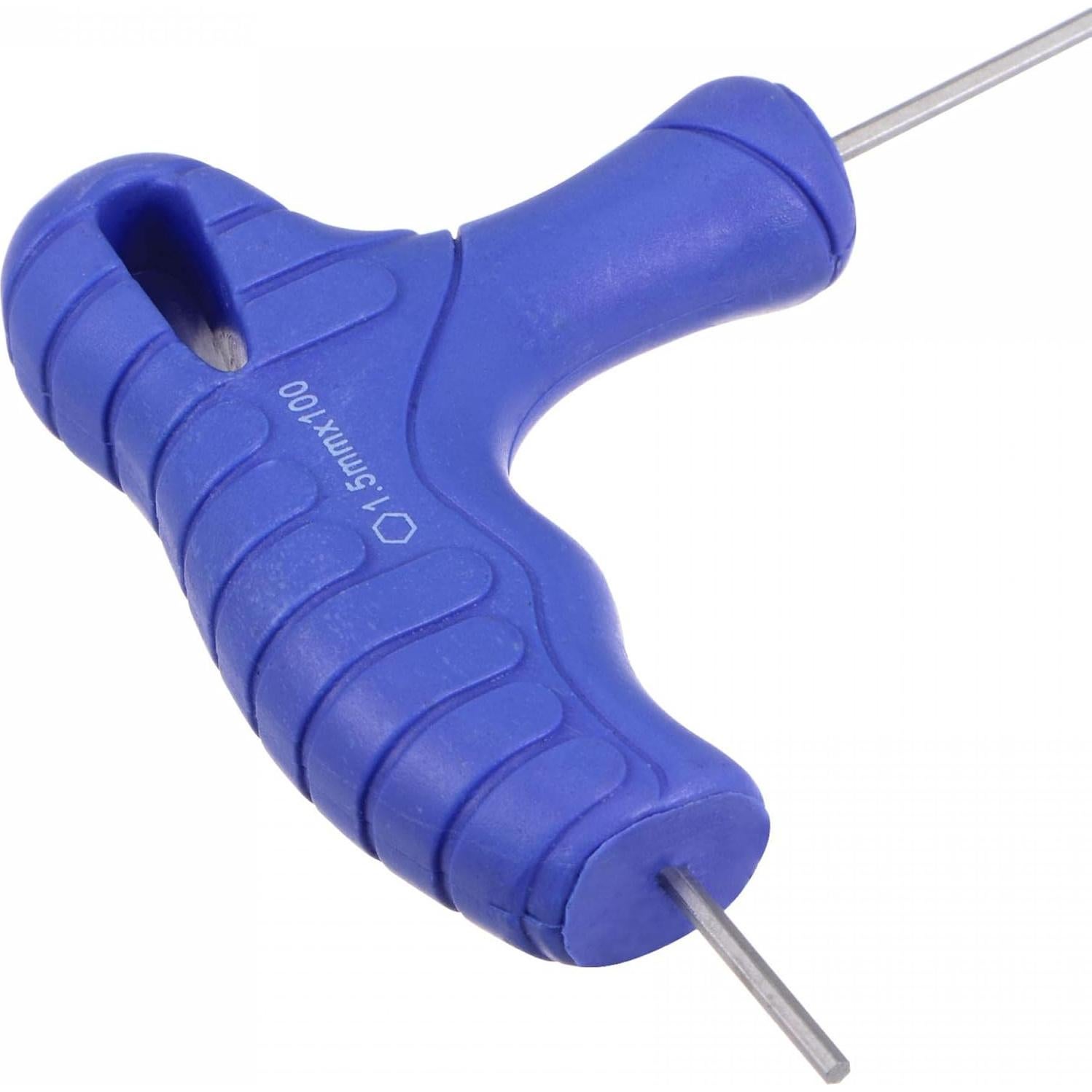Llave Hexagonal 1.5mm uxcell con Mango en T Acero CR-V