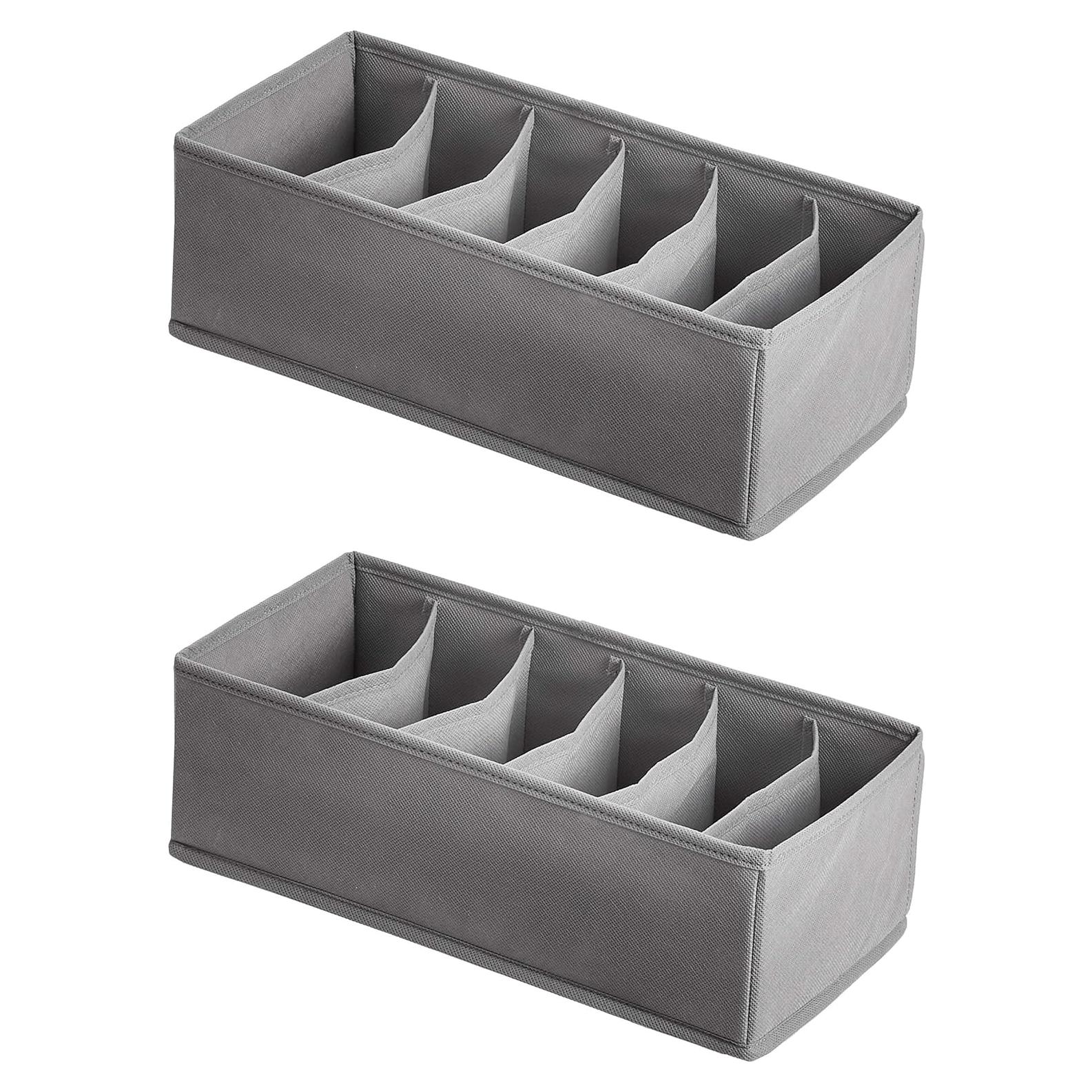Organizadores de Cajones para Ropa Interior Amazon Basics - 2 Piezas