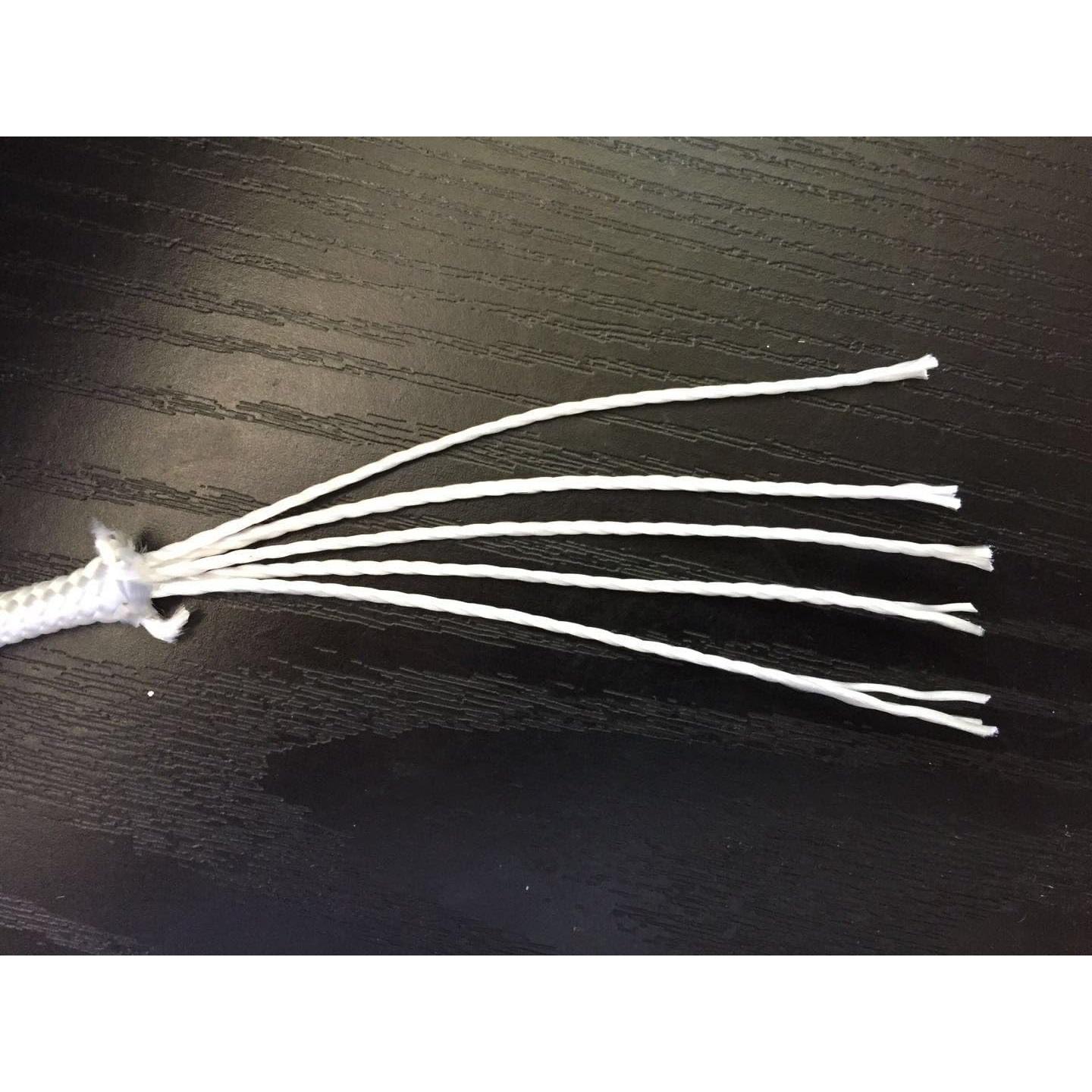 Cuerda de Nylon Trenzada 3mm 164ft Vivianbuy Verde Militar