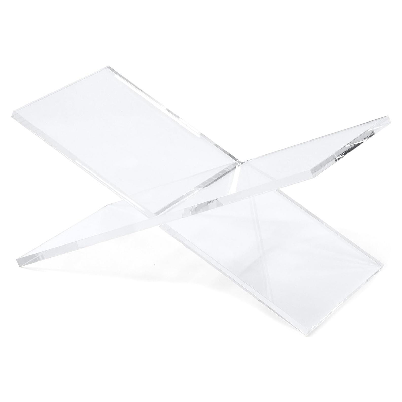 Soporte de Libros Acrílico Transparente Red Co. 2 Piezas