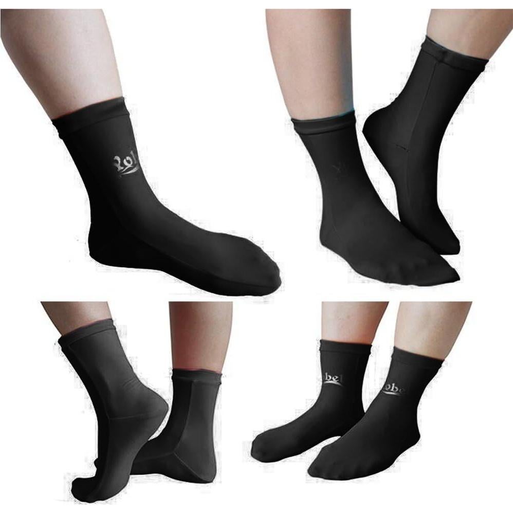 Calcetines de buceo de neopreno para deportes acuáticos - Negro