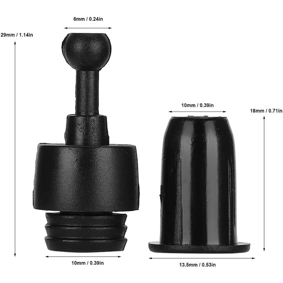 Kit de Picos de Rejilla de Altavoz Flushbay - 12 Unidades