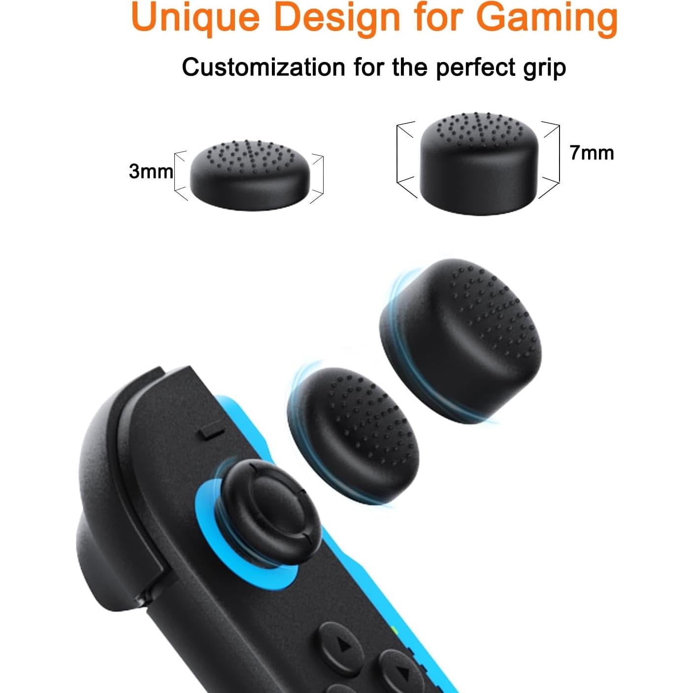 Tapas de Pulgar COJOC para Nintendo Switch 2 - 4 Pcs