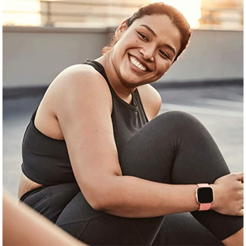 Bandas de Reemplazo Fitbit Versa 2 y Lite, Silicona Ajustable