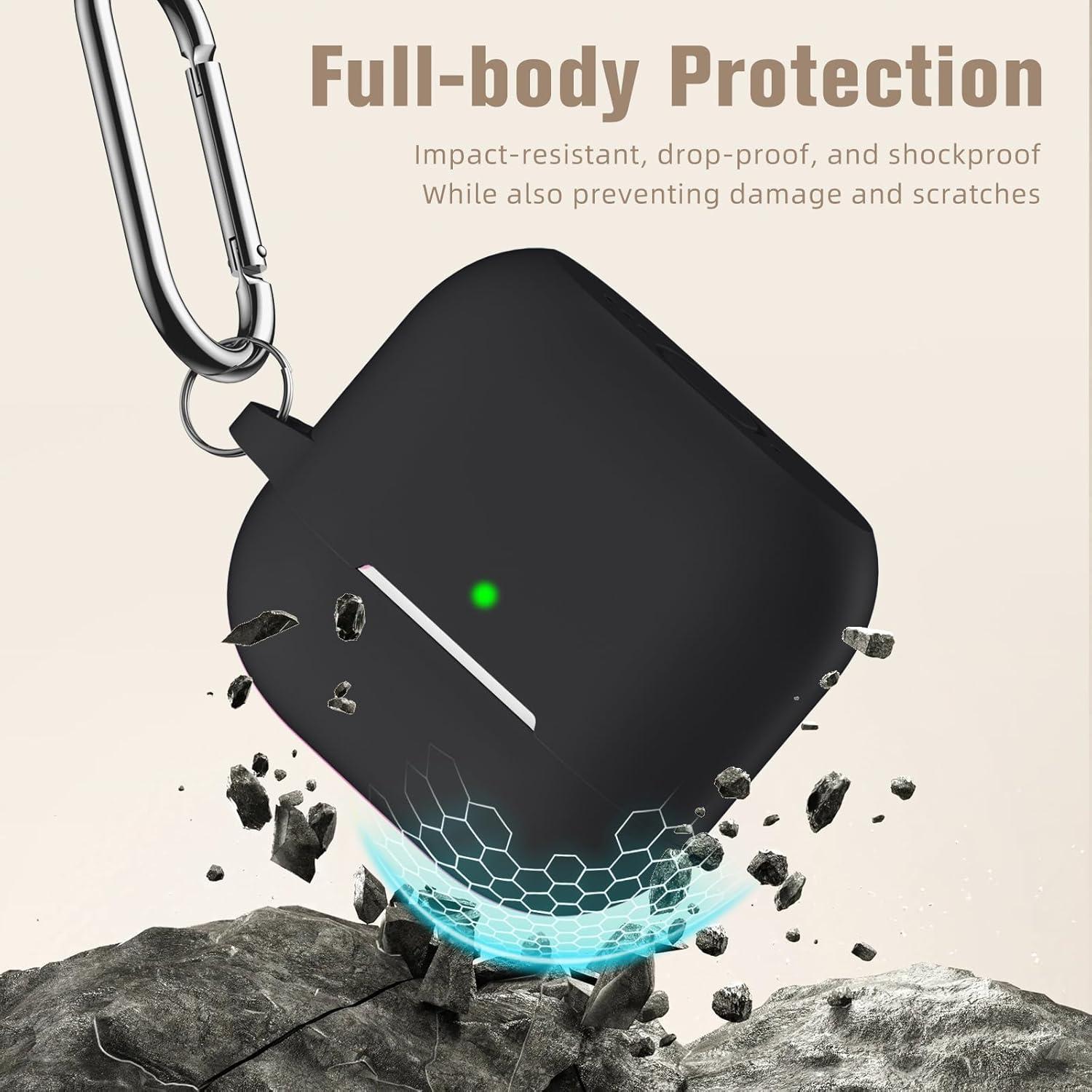 Funda de Silicona Hamile para AirPods 4 (2024) con Kit de Limpieza