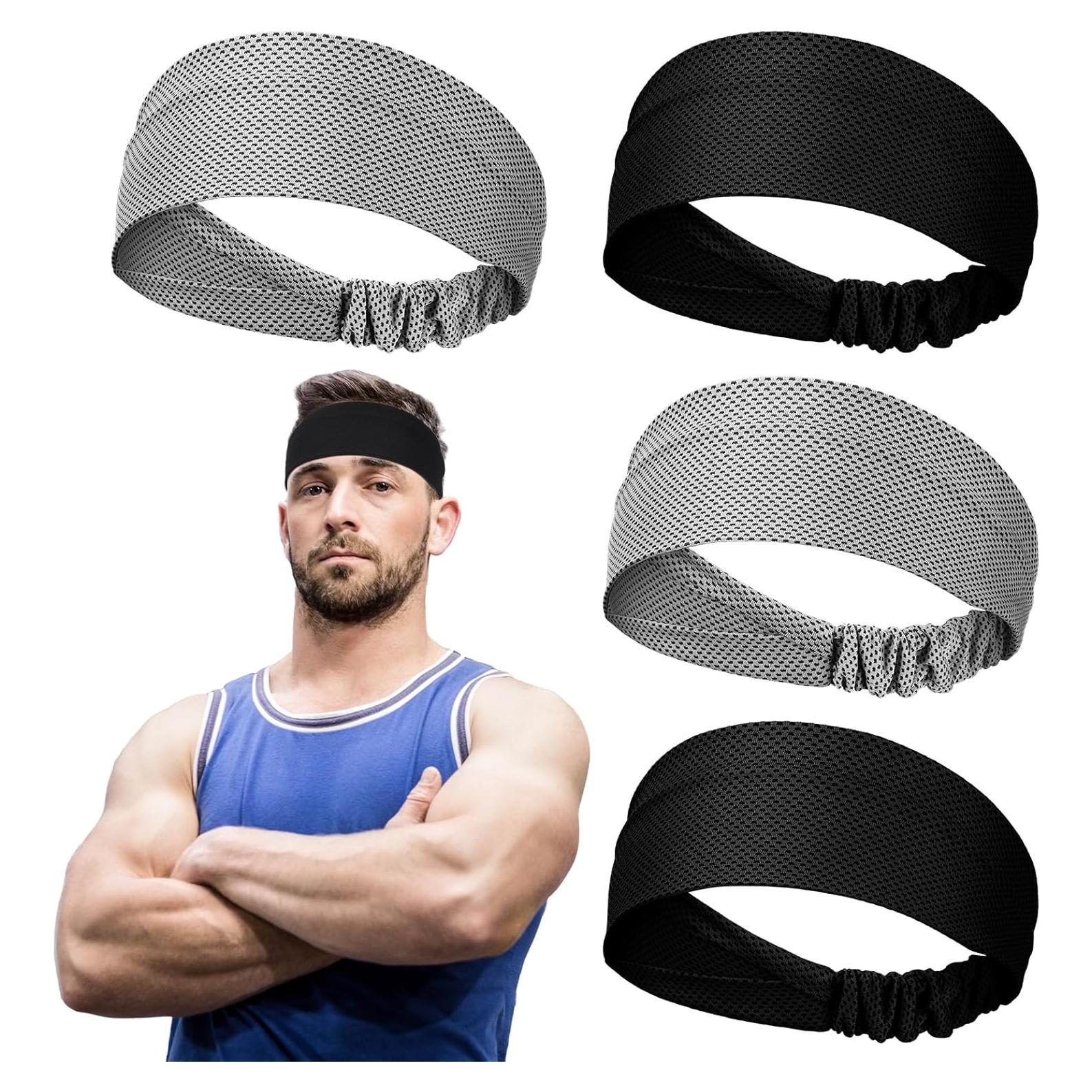 Diademas de Sudor Coume 4 Pcs Refrigerantes para Entrenamiento