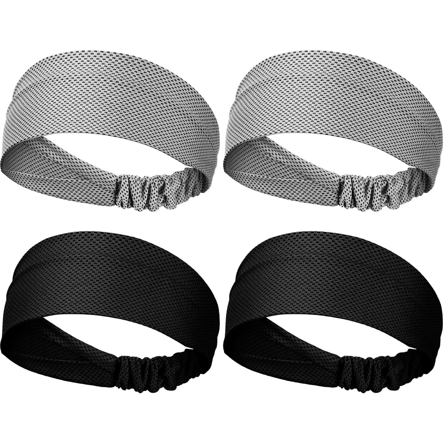 Diademas de Sudor Coume 4 Pcs Refrigerantes para Entrenamiento