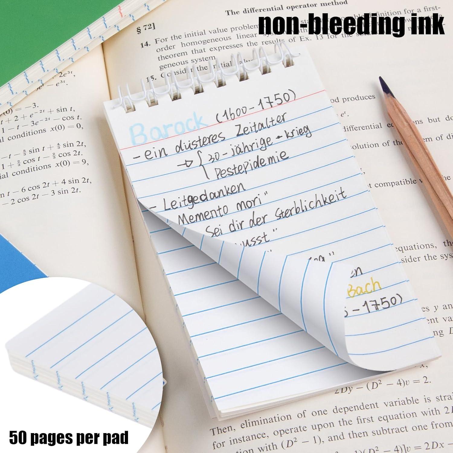 Koogel 6 Cuadernos Espirales Universitarios 3x5 cm Multicolor