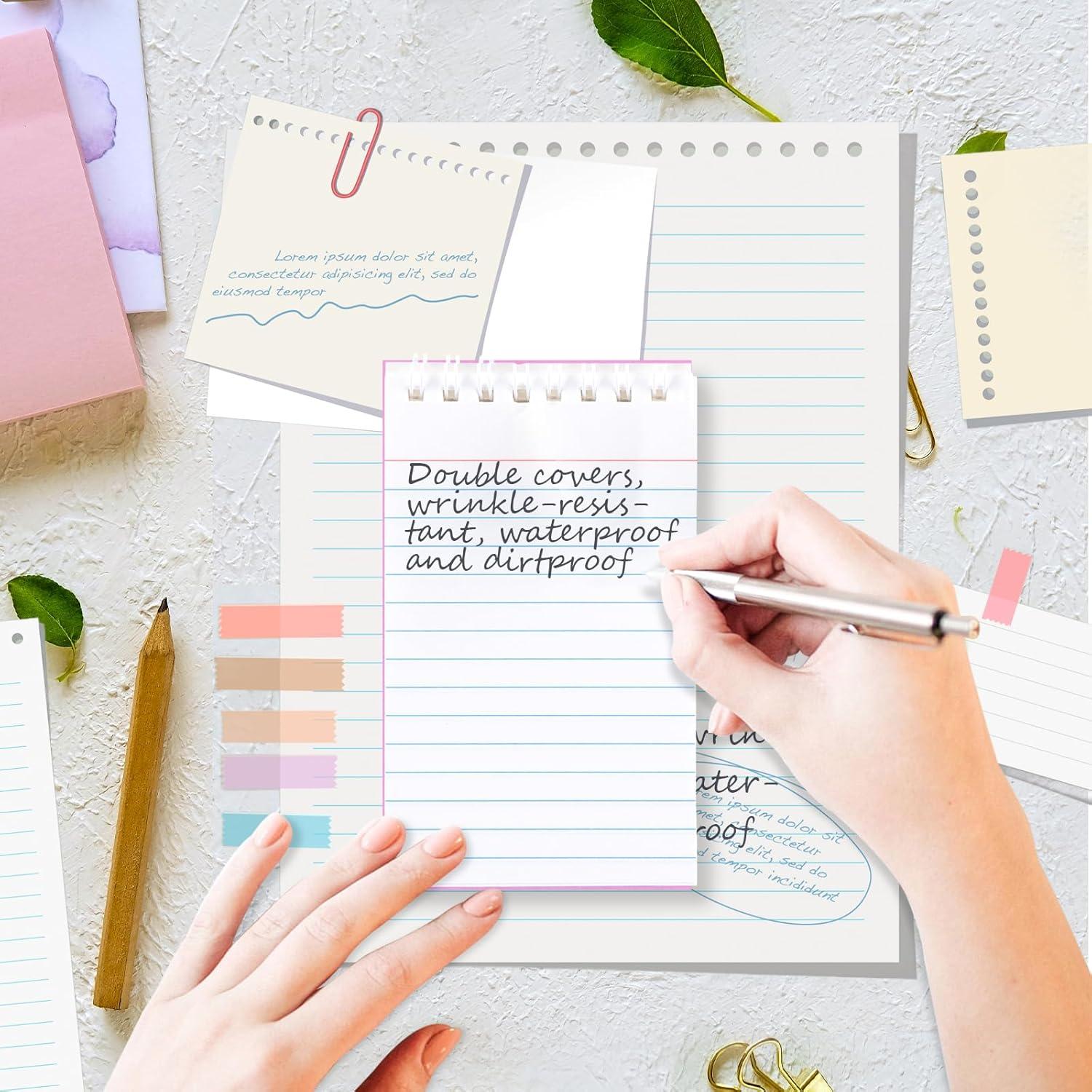 Koogel 6 Cuadernos Espirales Universitarios 3x5 cm Multicolor