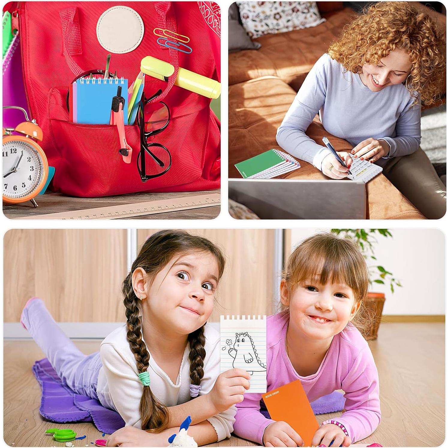 Koogel 6 Cuadernos Espirales Universitarios 3x5 cm Multicolor