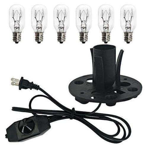 Cable de Lámpara de Sal del Himalaya Smart Eagle 1.83 m con Regulador