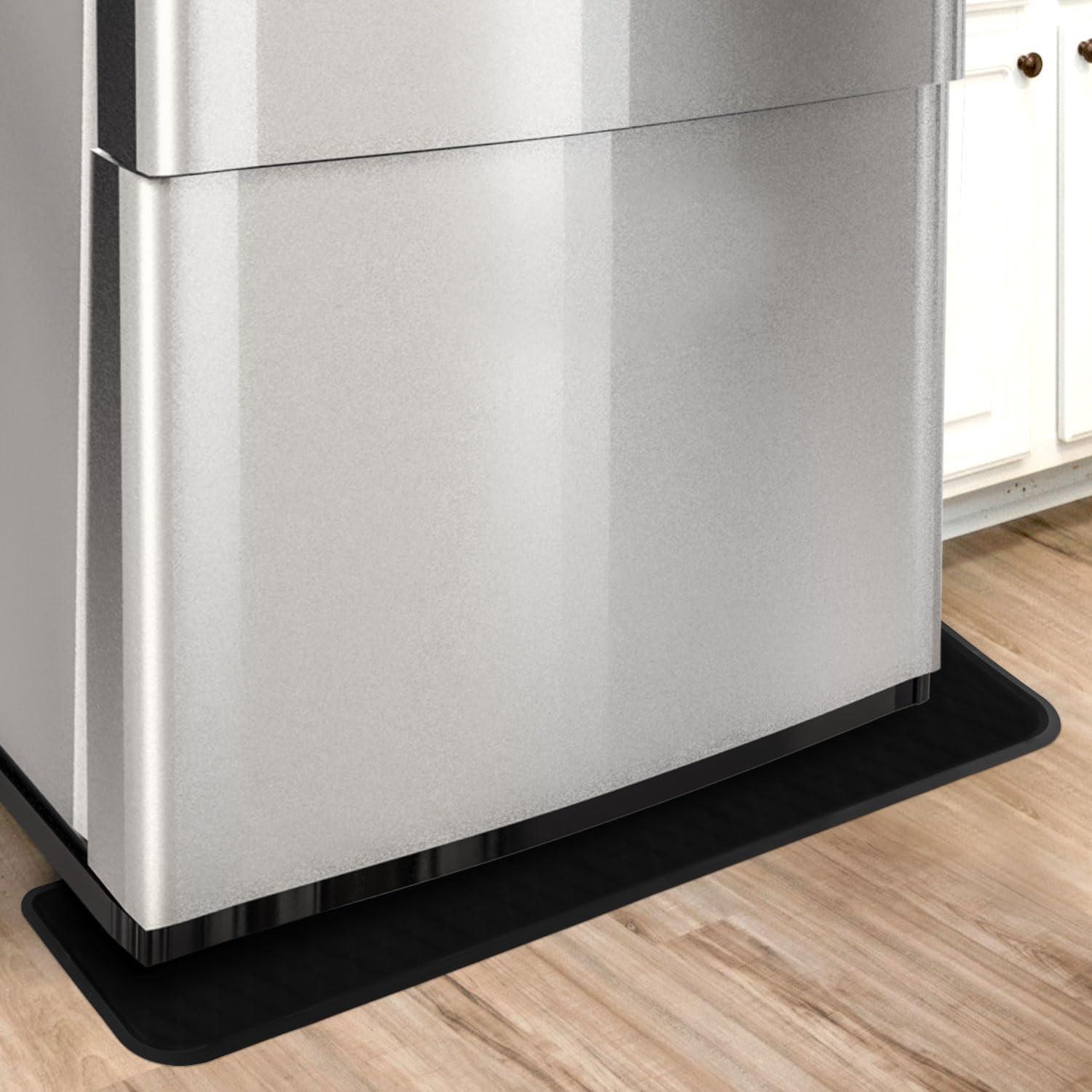 Alfombrilla para Refrigerador BOXOB 95x21.6cm Silicona Negra